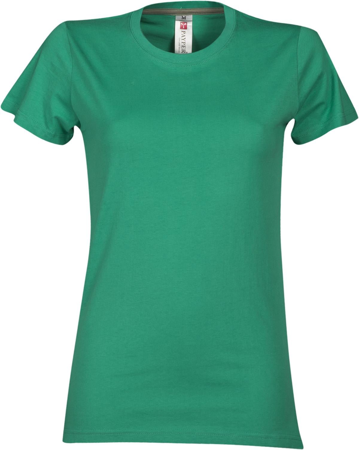 Damen Basic T-Shirt Sunset