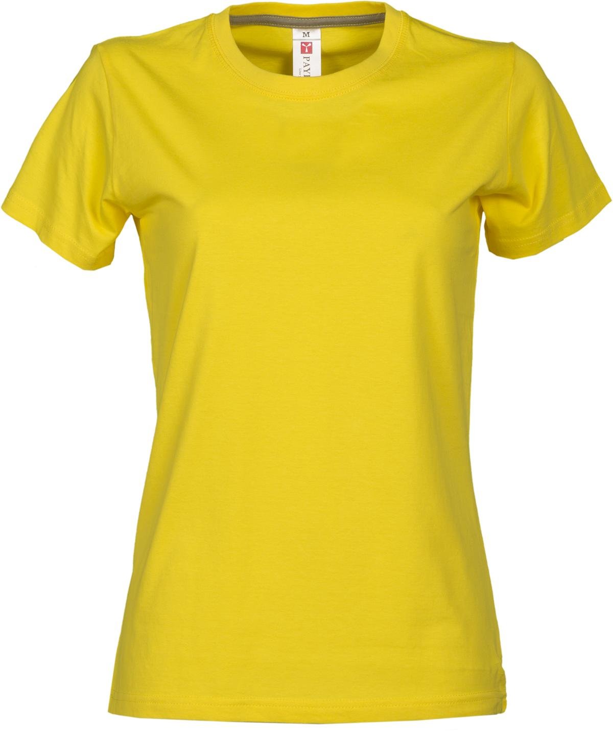 Damen Basic T-Shirt Sunset