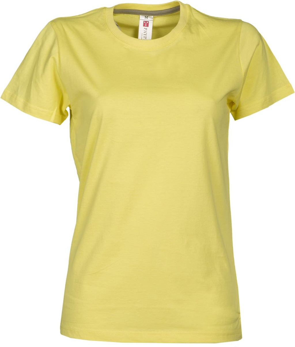 Damen Basic T-Shirt Sunset
