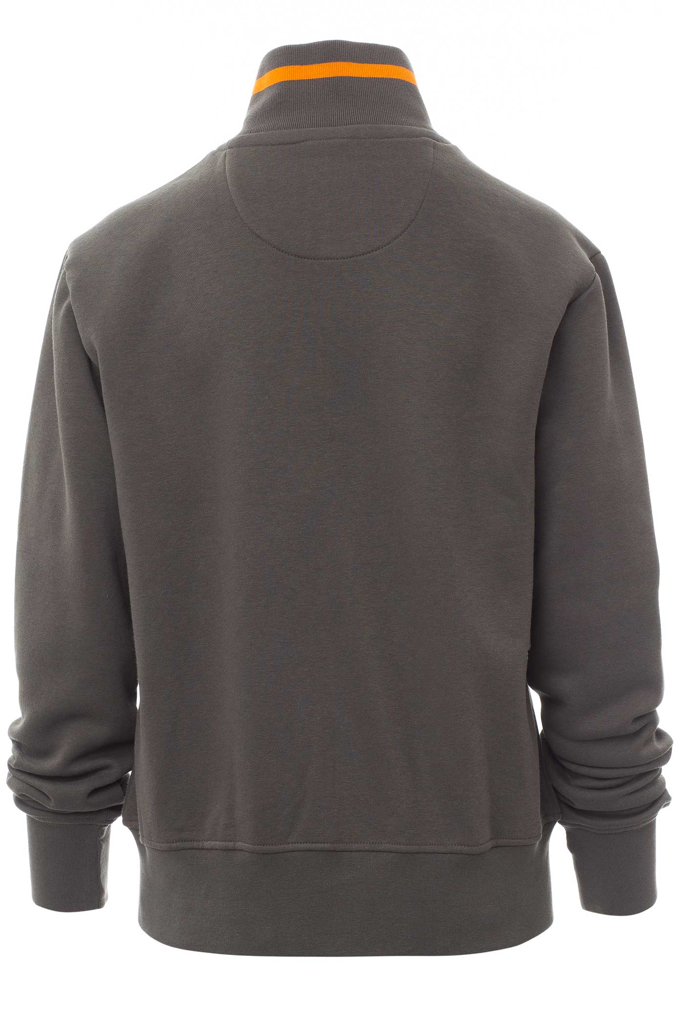 Damen Sweatjacke mit Stehkragen für Alltag & Freizeit in Anthrazit