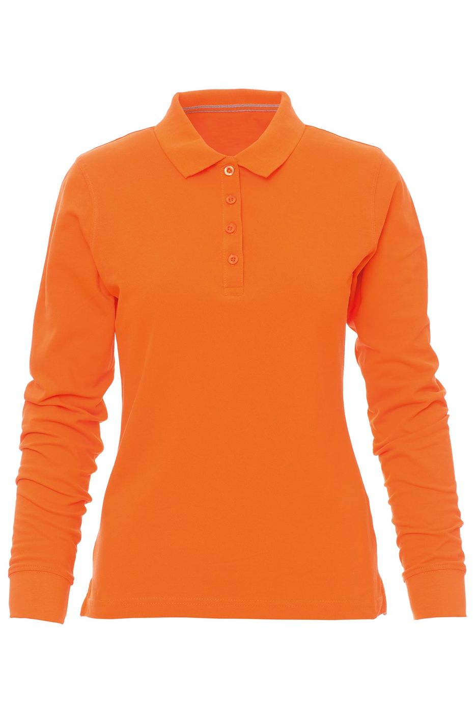 Damen Polohemd Orange