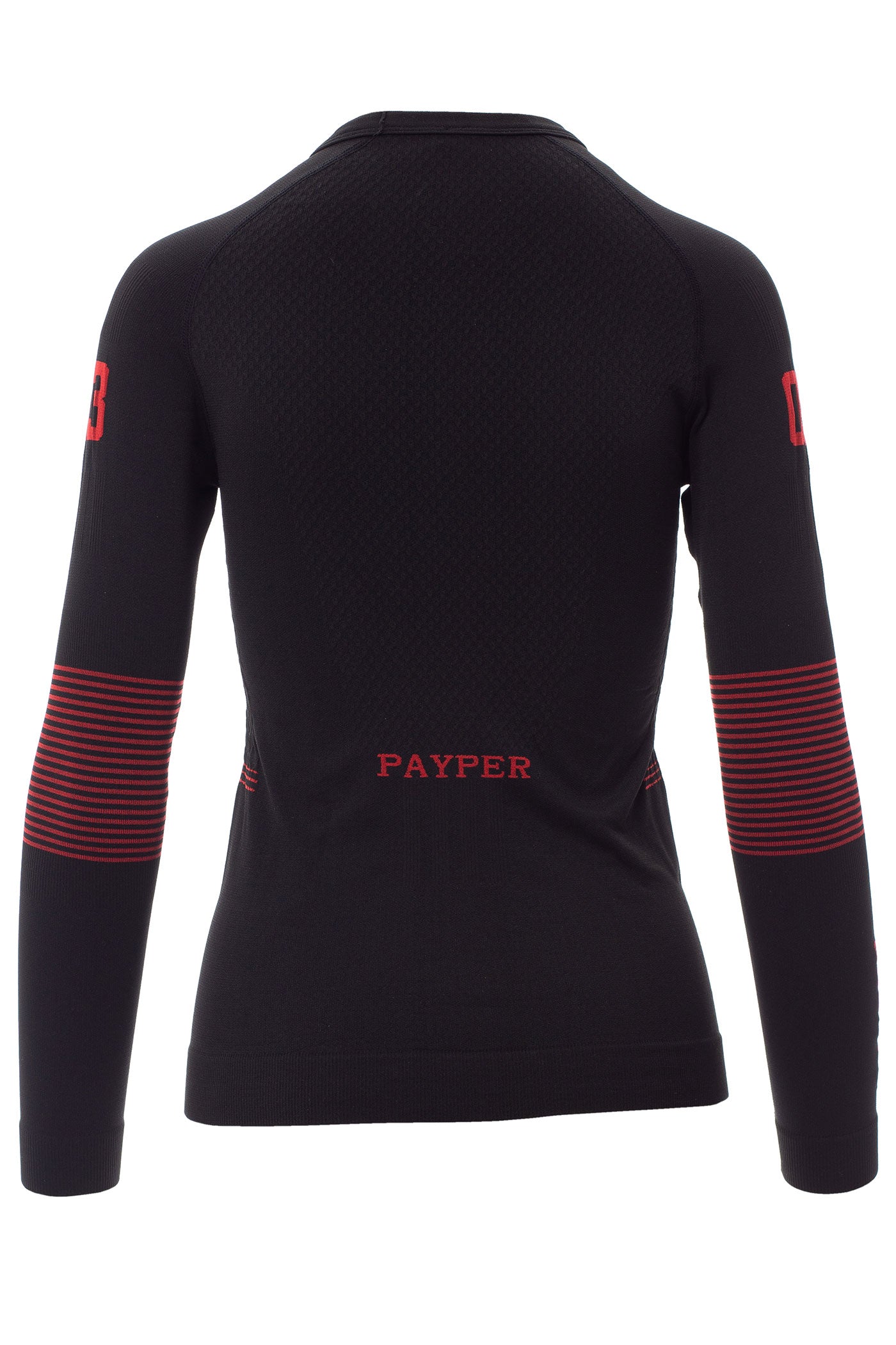 Damen Langarm Funktionsshirt Schwarz