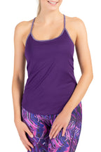 Sportliches Tank-Top Lila