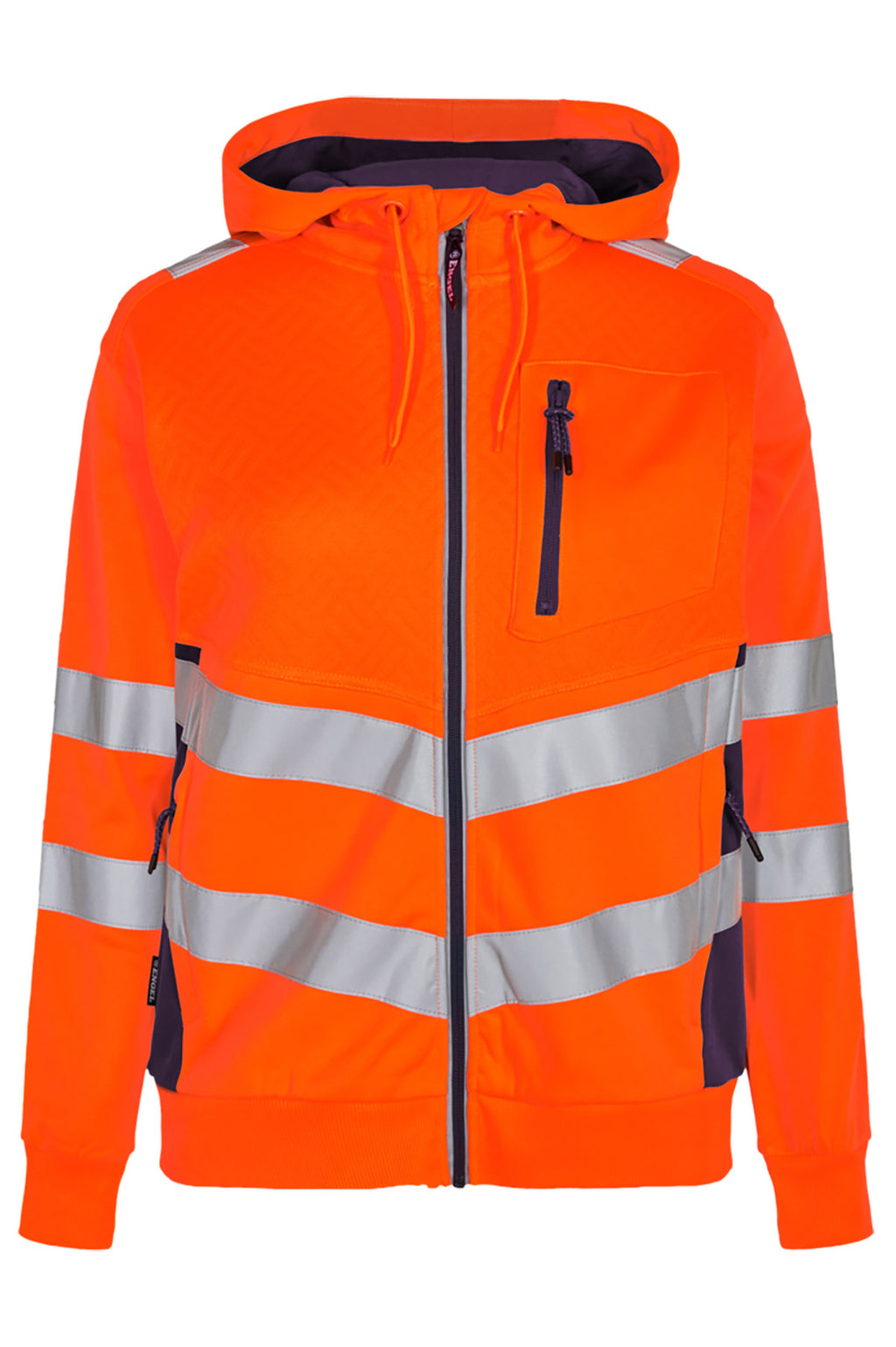 Damen Warnschutz Sweatcardigan