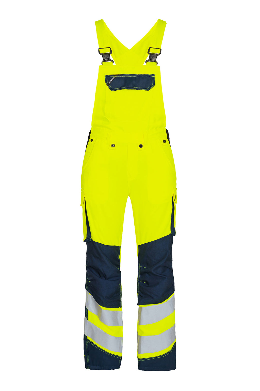 Damen Warnschutz Latzhose Safety Light