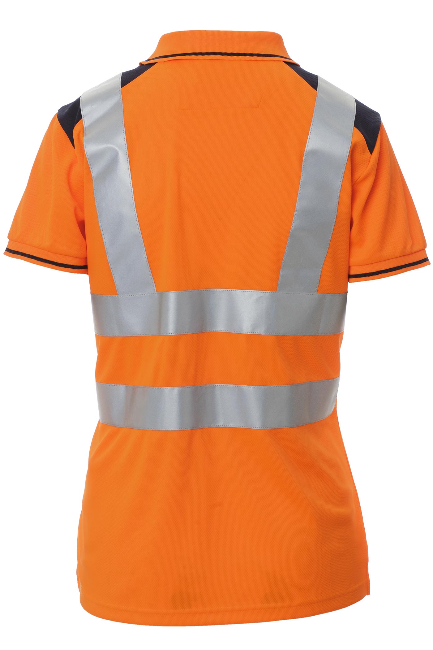 Damen Arbeitspoloshirt Warnschutz