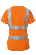 Warnschutzshirt Damen mit Reflexstreifen