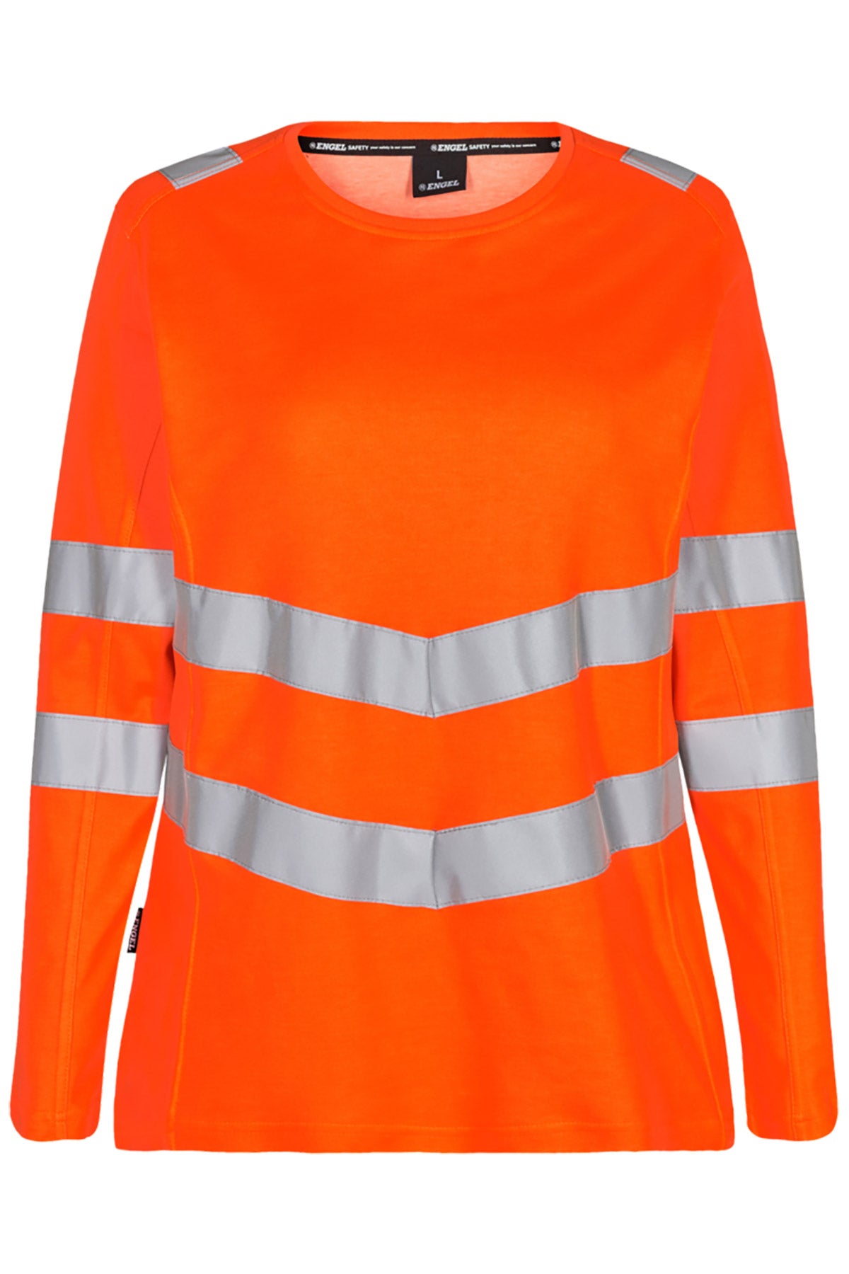 Damen Warnschutz langarm T-Shirt Warnshirt