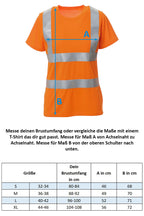 Damen Warnschutz T-Shirt Warnshirt Avenue
