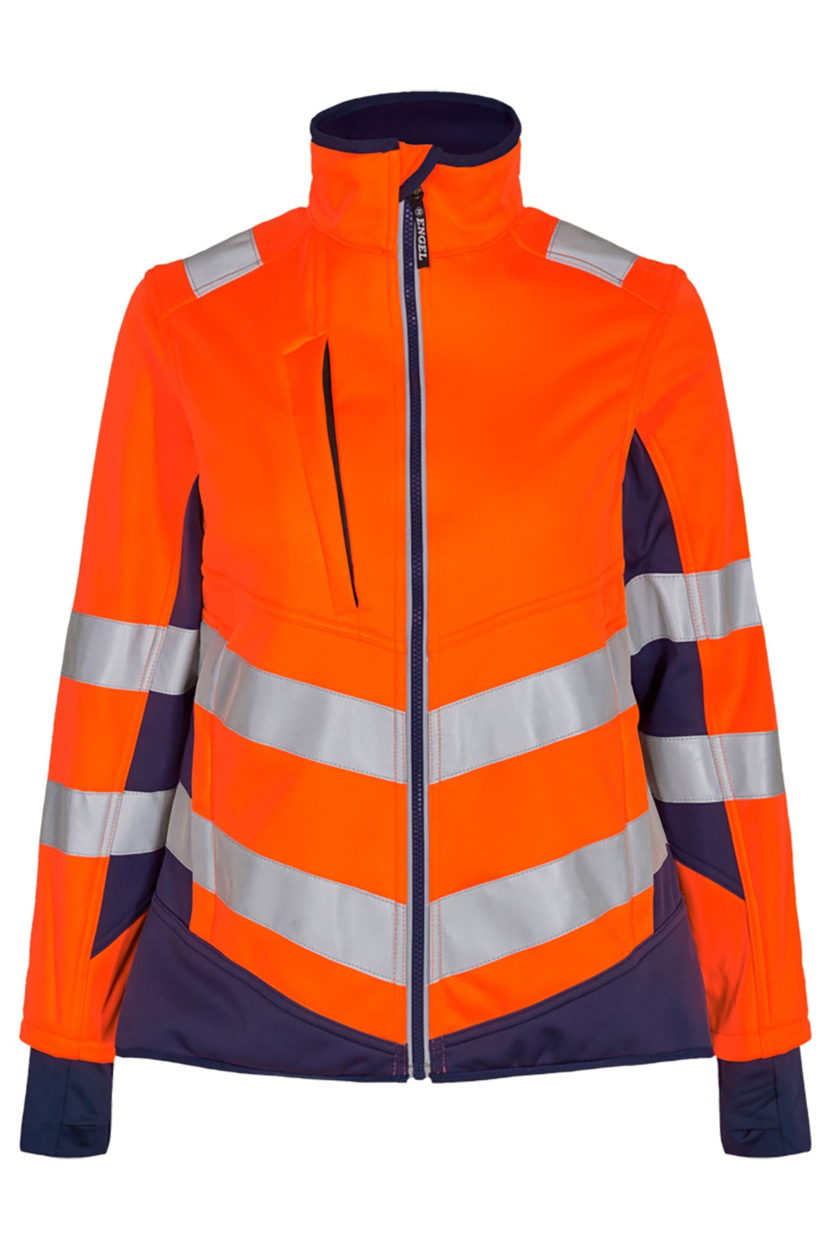 Damen Warnschutz Softshelljacke