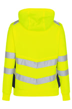 Damen Warnschutz Sweatcardigan