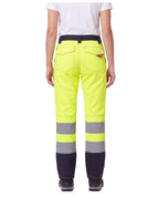 Damen Warnschutzhose Arbeitshose Orange / Gelb Charter