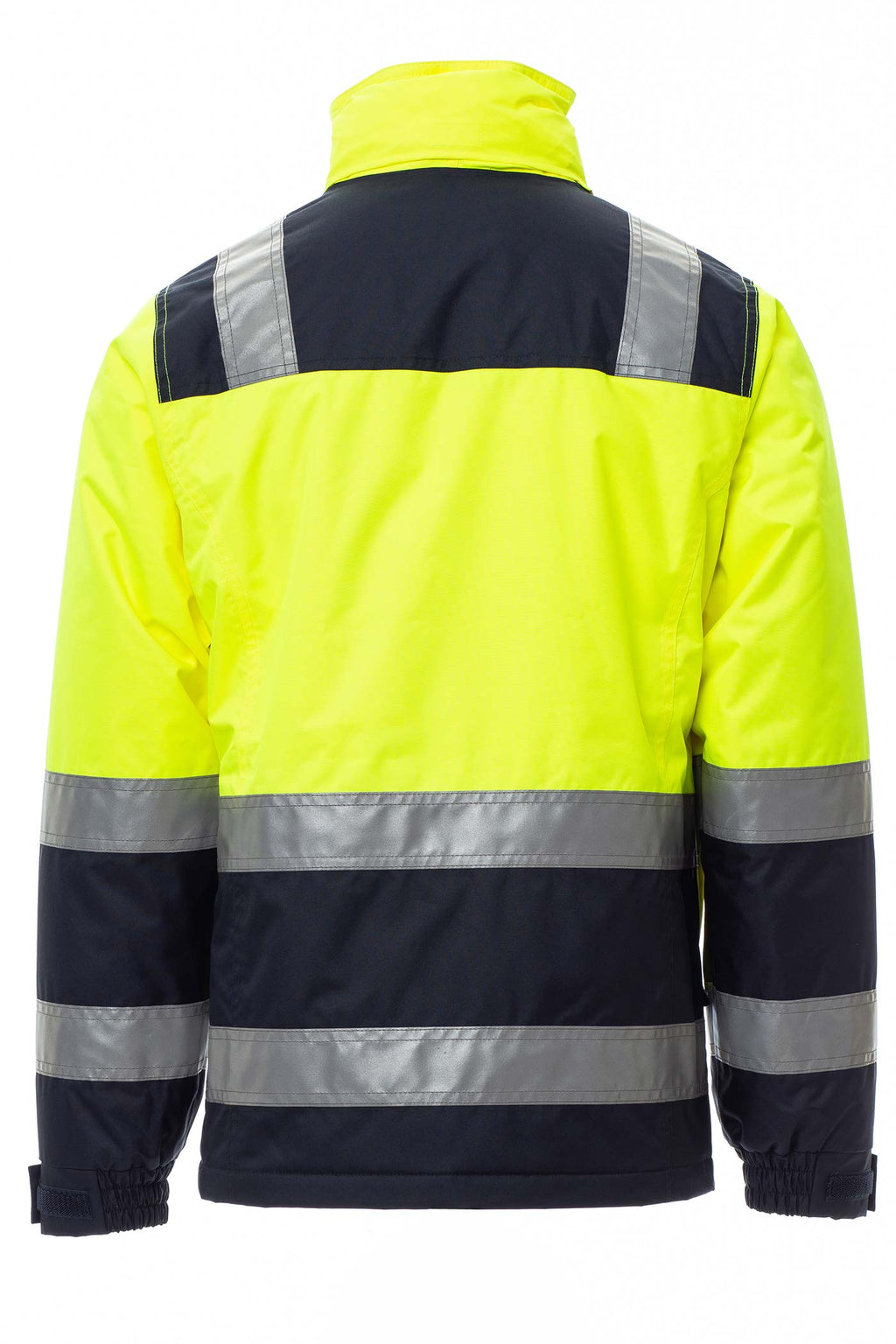 hochwertige Arbeitsjacke Warnschutz mit Reflexstreifen