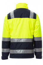 hochwertige Arbeitsjacke Warnschutz mit Reflexstreifen