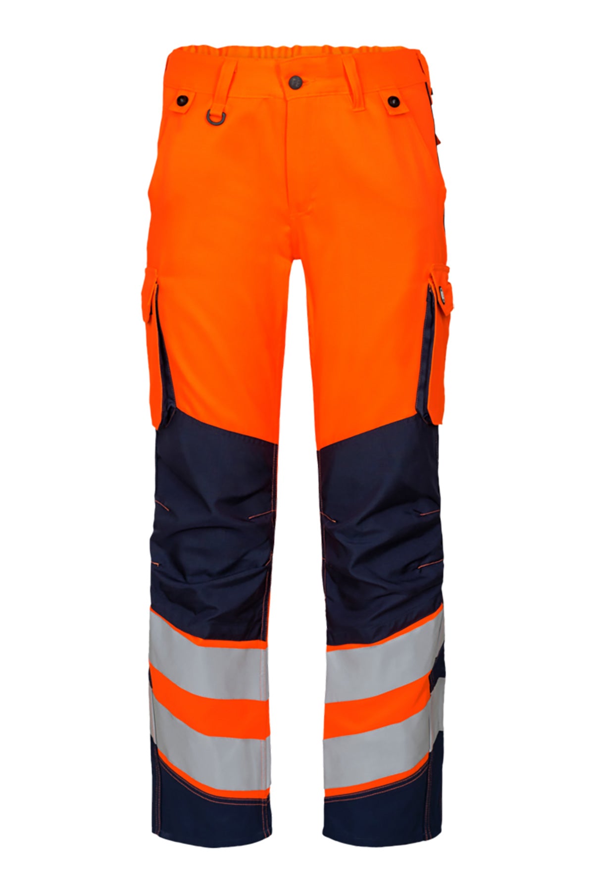 Damen lange Warnschutzhose Safety Light