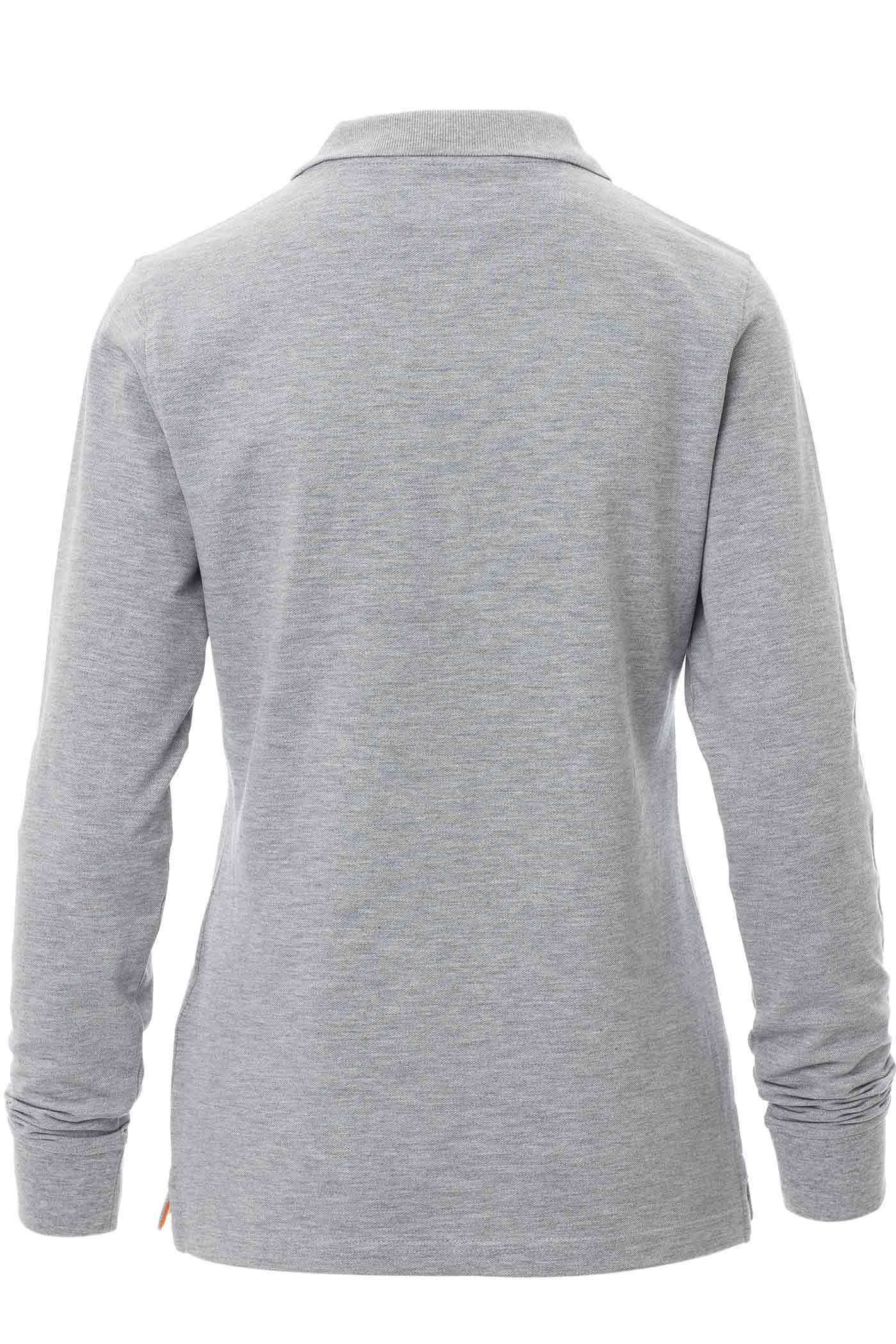 Poloshirt Damen Günstig in Grau meliert