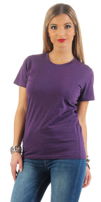 Damen Basic T-Shirt Sunset