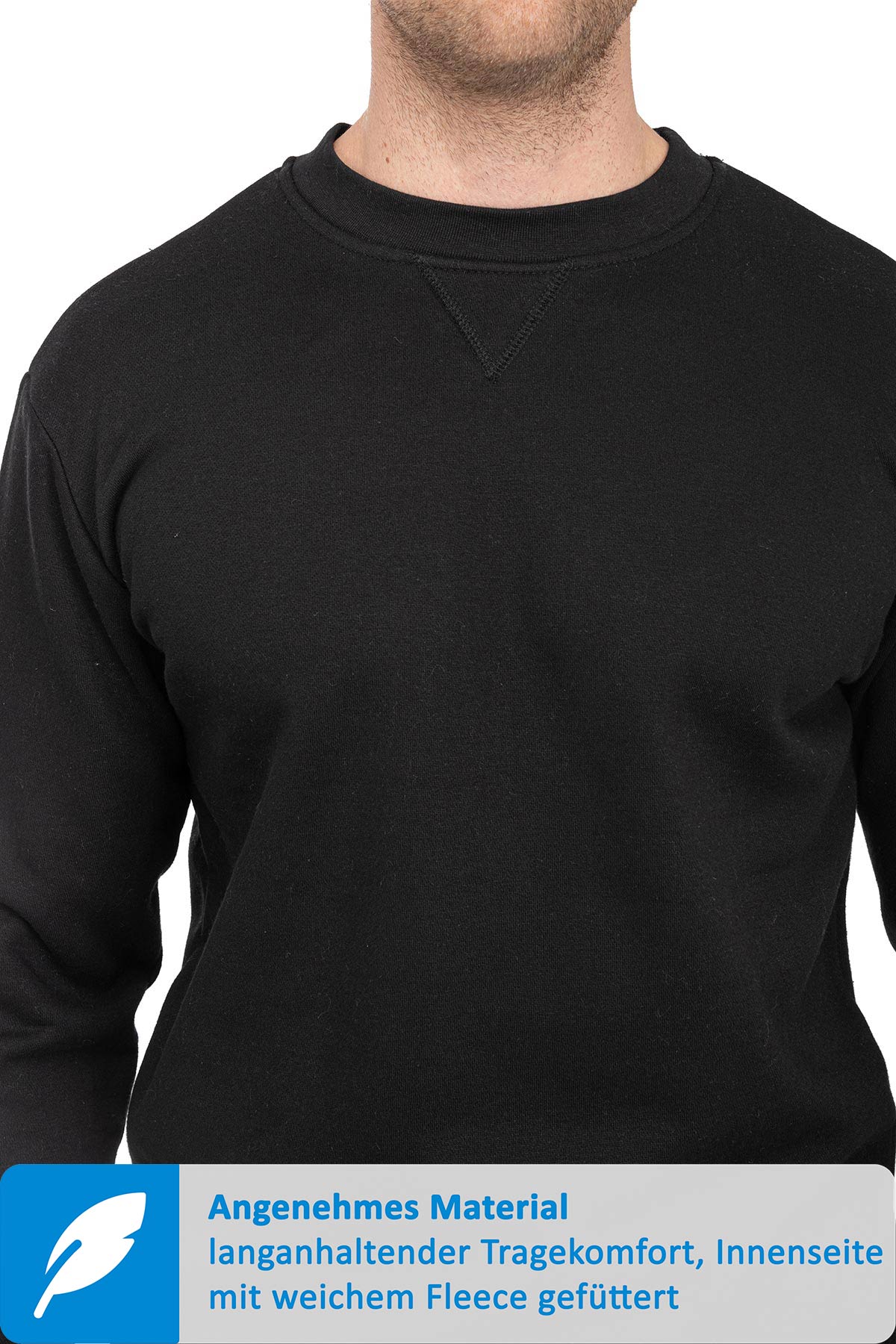 hochwertiges Sweatshirt Basic