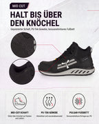ESD Arbeitsschuh knöchelhoch leicht S3S X-Mars Mid