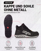 ESD Arbeitsschuh knöchelhoch leicht S3S X-Mars Mid