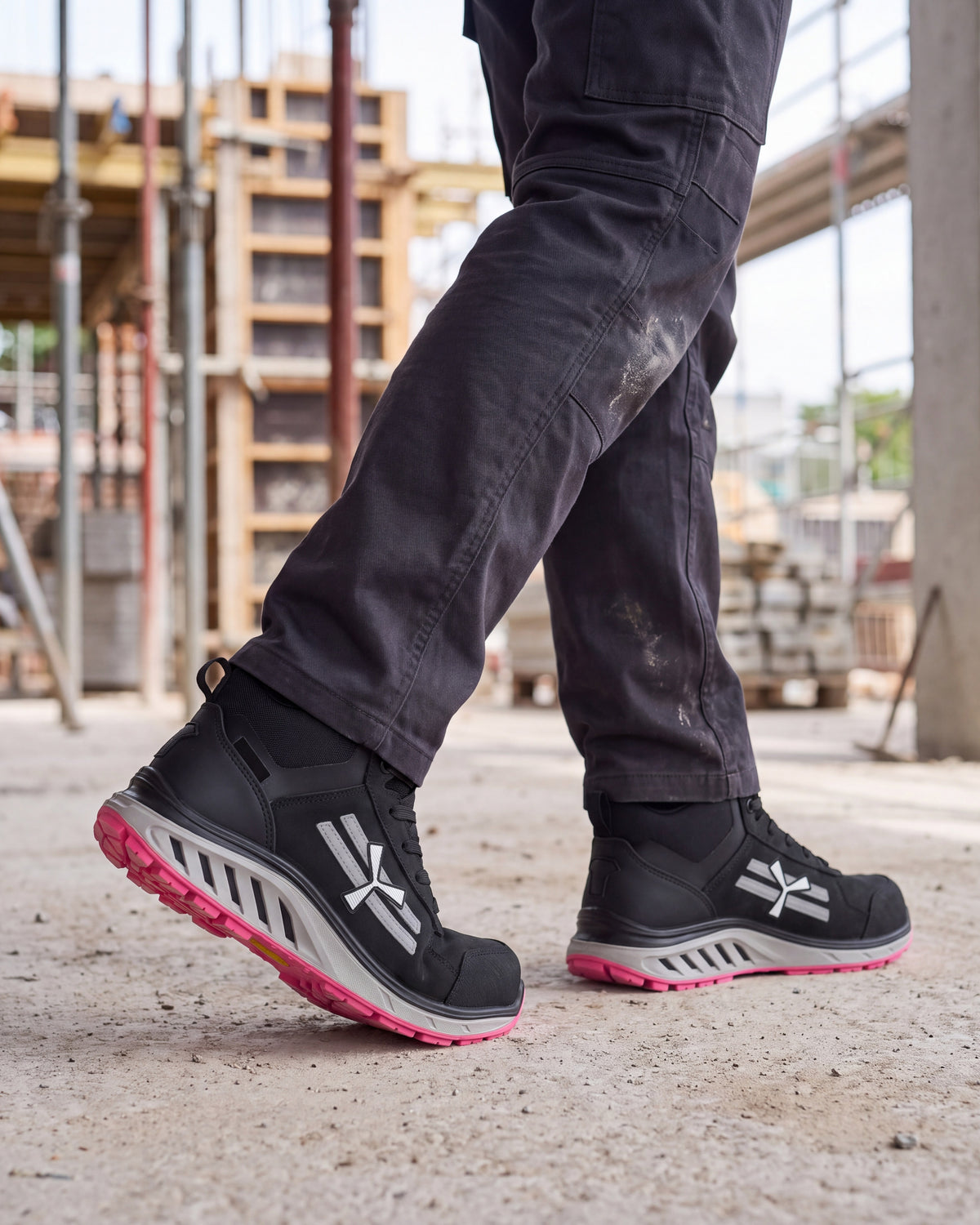 ESD Sicherheitsschuh S3S metallfrei knöchelhoch X-Moon Mid