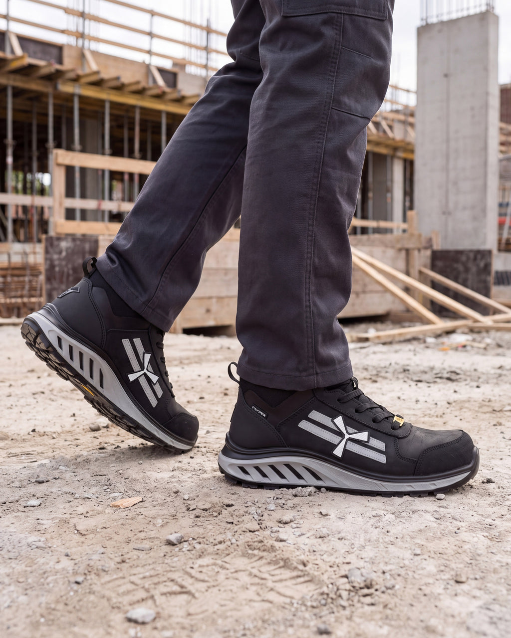 ESD Sicherheitsschuh S3S metallfrei knöchelhoch X-Moon Mid