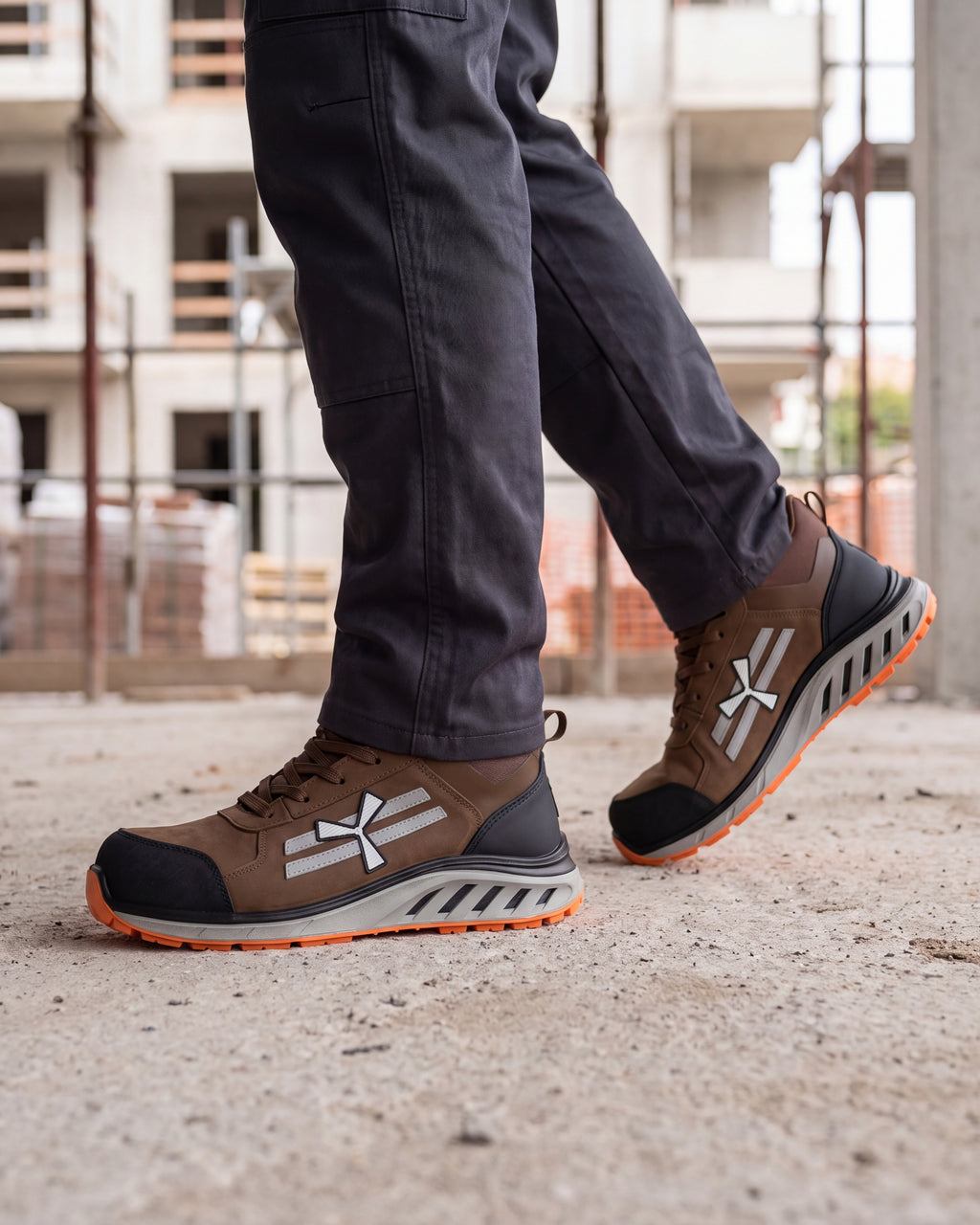 ESD Sicherheitsschuh S3S metallfrei knöchelhoch X-Moon Mid