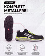 ESD Sicherheitsschuh Arbeitsschuh S3S sportlich leicht X-Mars