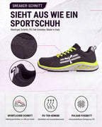 ESD Sicherheitsschuh Arbeitsschuh S3S sportlich leicht X-Mars