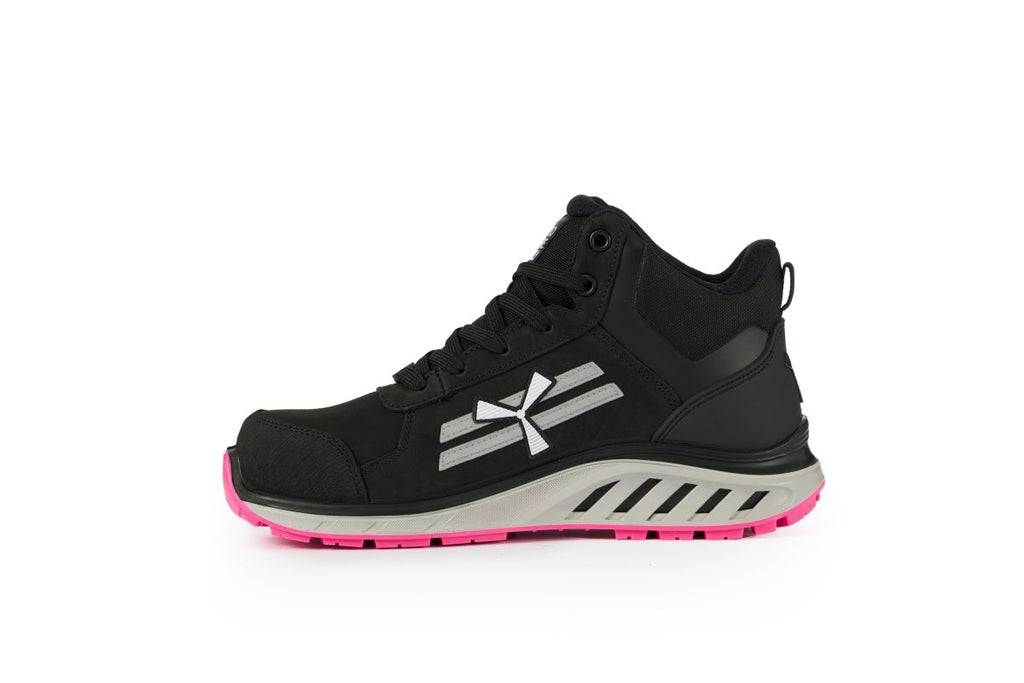 ESD Sicherheitsschuh S3S metallfrei knöchelhoch X-Moon Mid