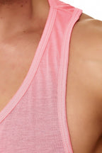 Muscle Shirt Herren Tank Top Pink