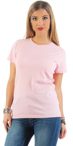 Damen Basic T-Shirt Sunset