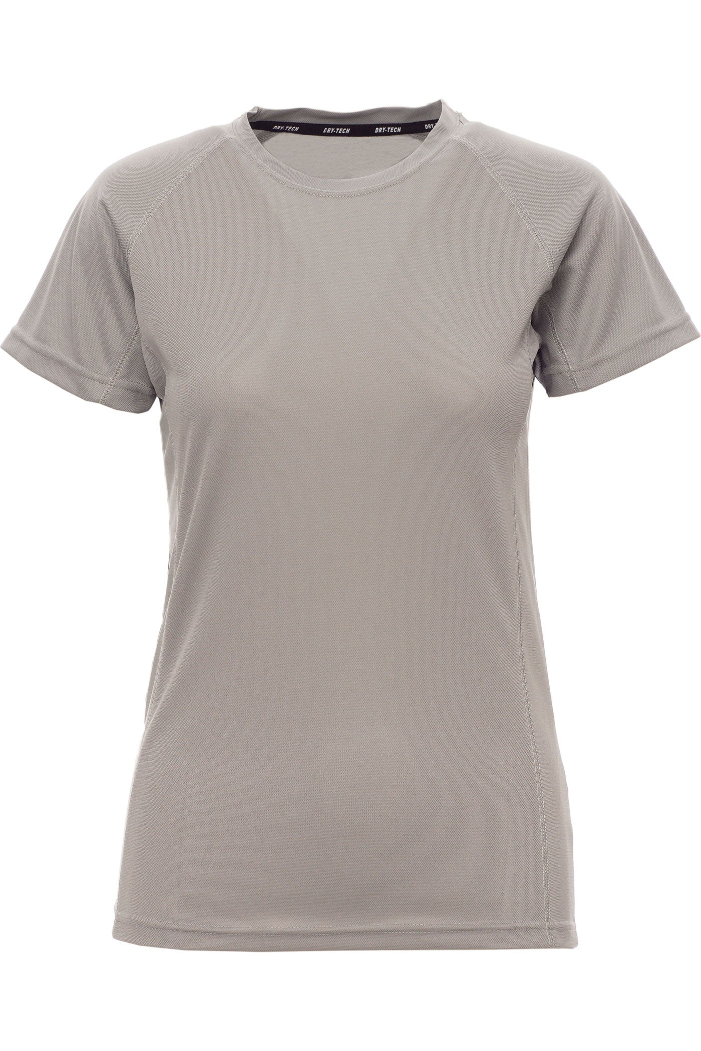 Damen Kurzarm Funktionsshirt Grau