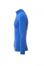 Herren Funktionsshirt mit Stehkragen Langarm nahtlos – TPlayer