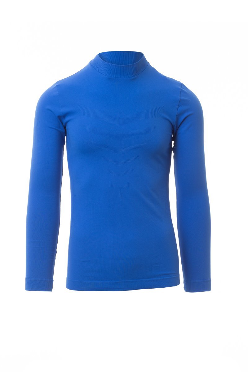 Herren Funktionsshirt mit Stehkragen Langarm nahtlos – TPlayer