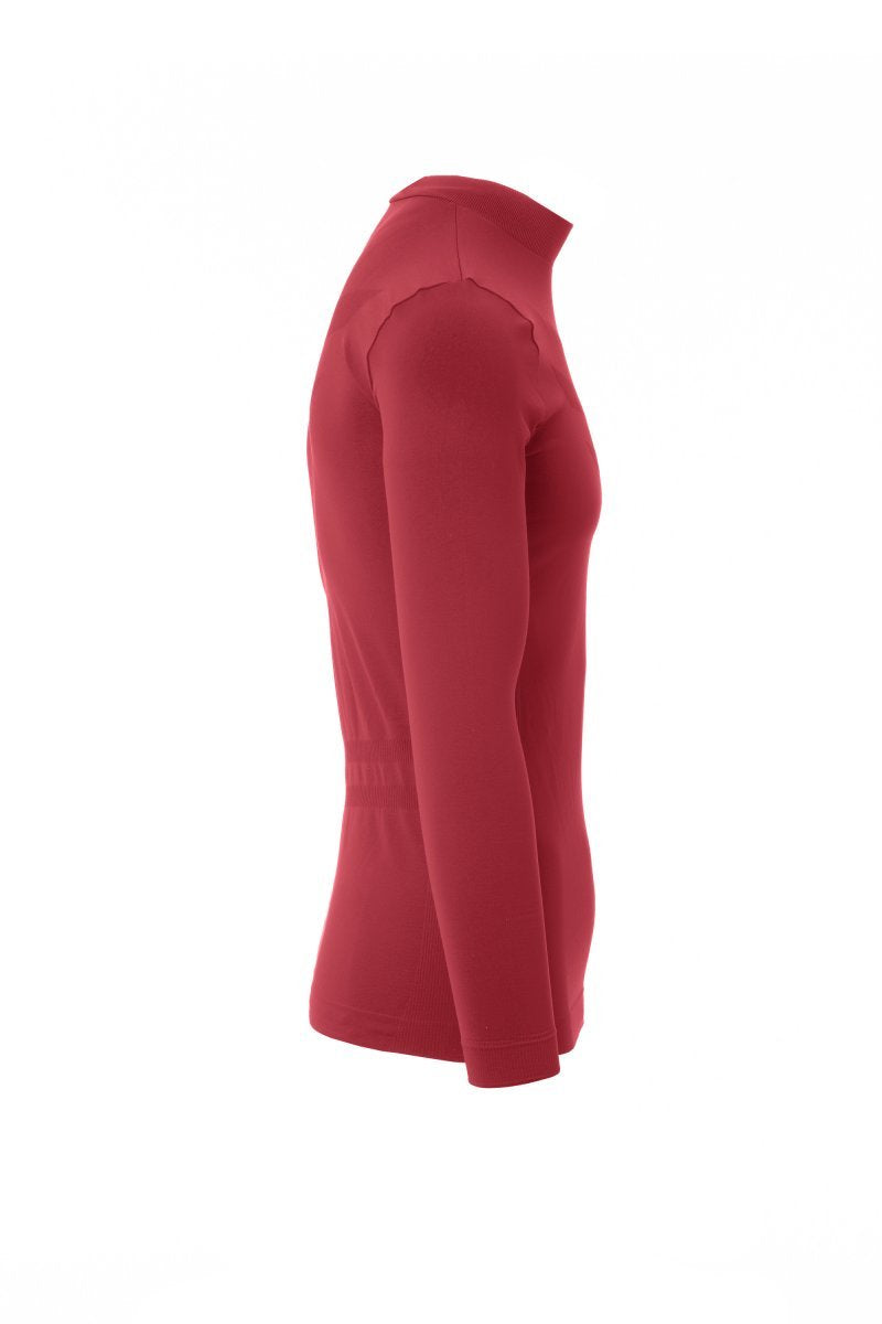 Herren Funktionsshirt mit Stehkragen Langarm nahtlos – TPlayer