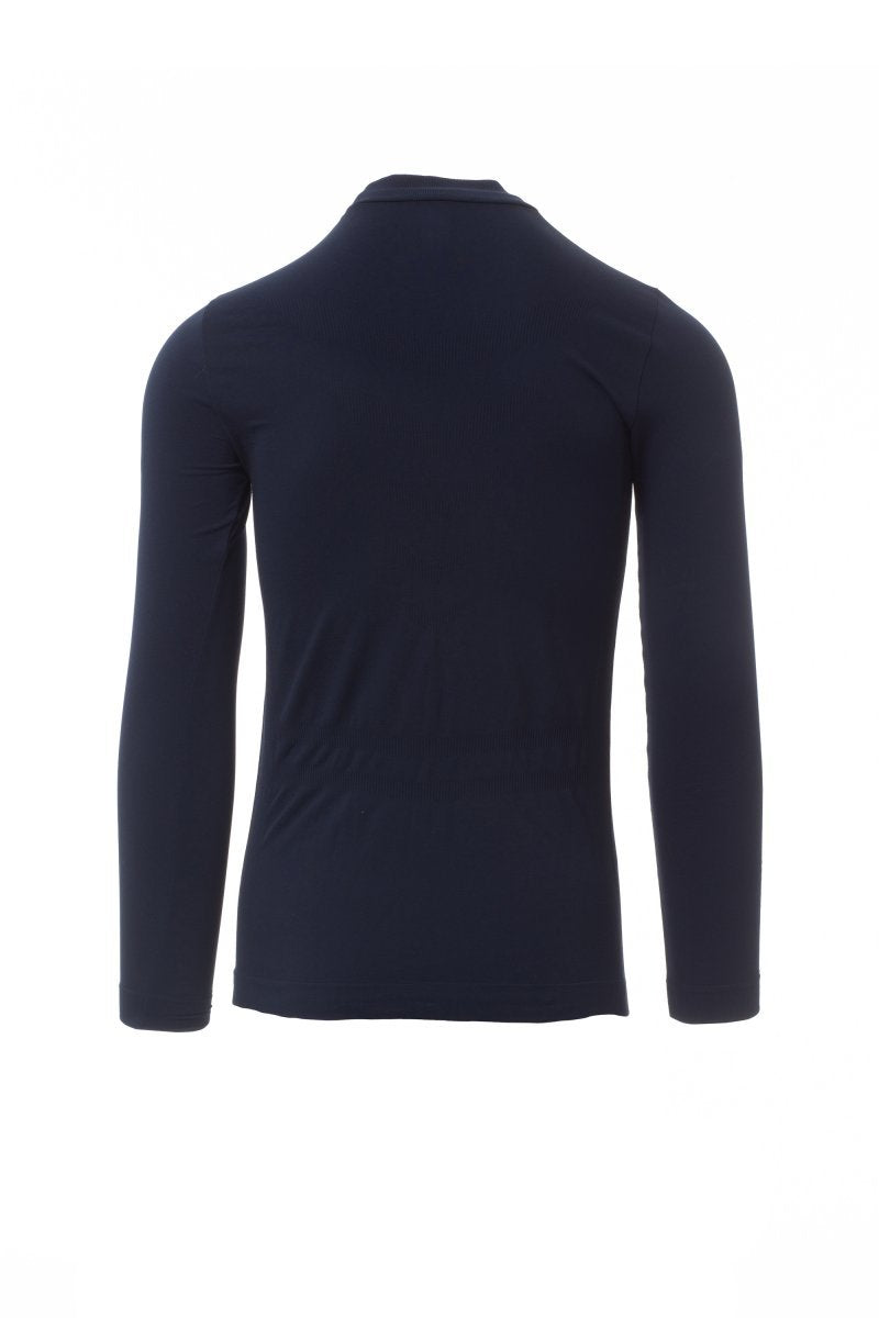 Herren Funktionsshirt mit Stehkragen Langarm nahtlos – TPlayer