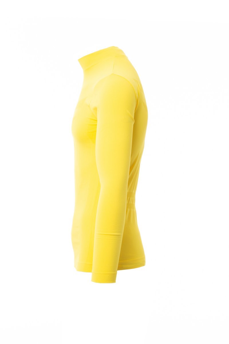 Herren Funktionsshirt mit Stehkragen Langarm nahtlos – TPlayer