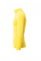 Herren Funktionsshirt mit Stehkragen Langarm nahtlos – TPlayer