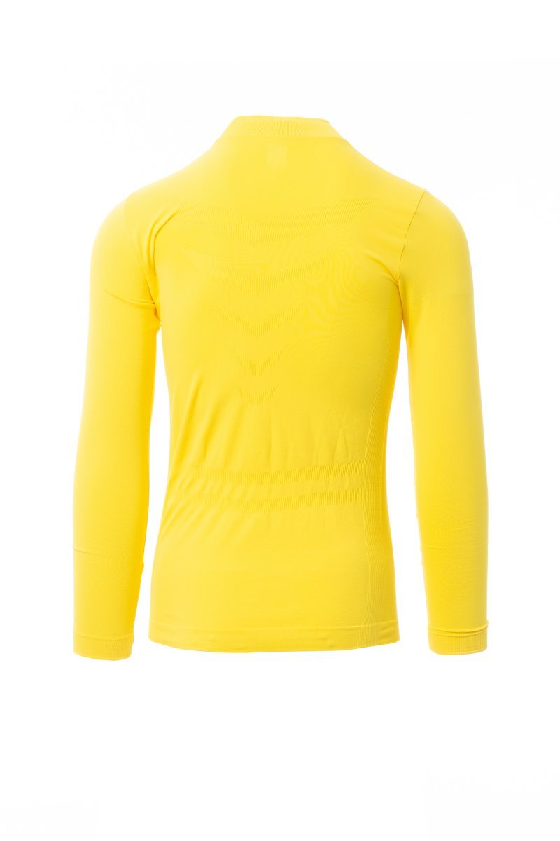 Herren Funktionsshirt mit Stehkragen Langarm nahtlos – TPlayer