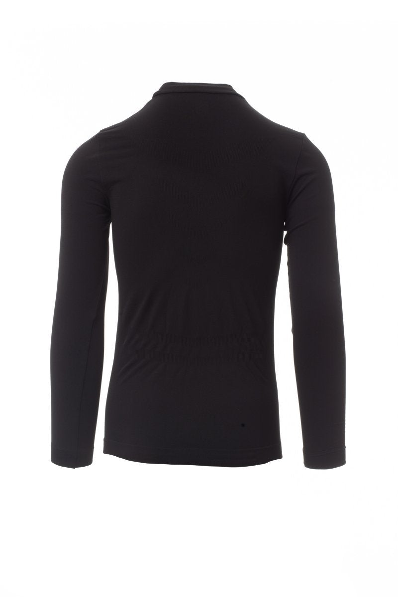 Herren Funktionsshirt mit Stehkragen Langarm nahtlos – TPlayer