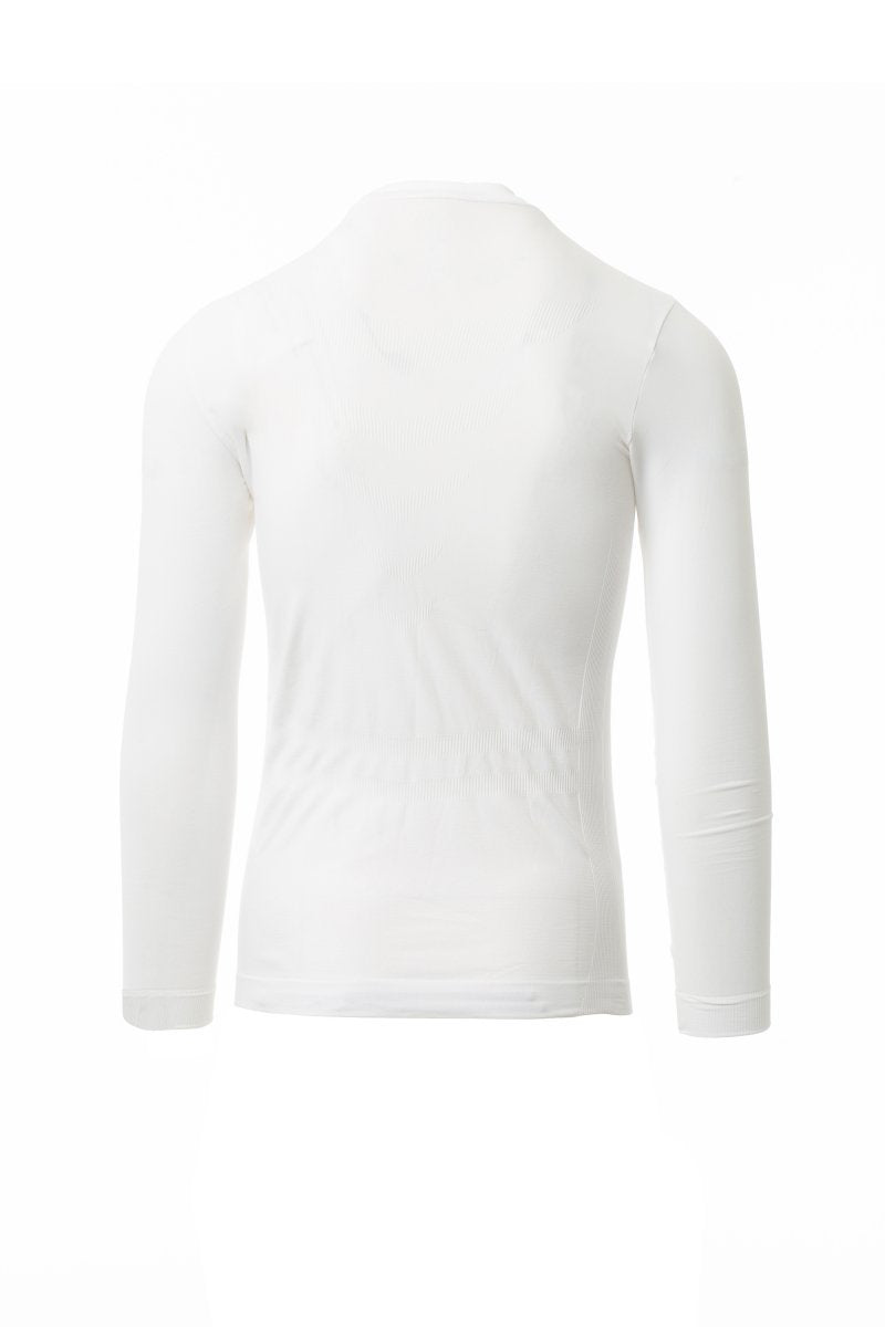 Herren Funktionsshirt mit Stehkragen Langarm nahtlos – TPlayer