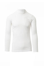 Herren Funktionsshirt mit Stehkragen Langarm nahtlos – TPlayer