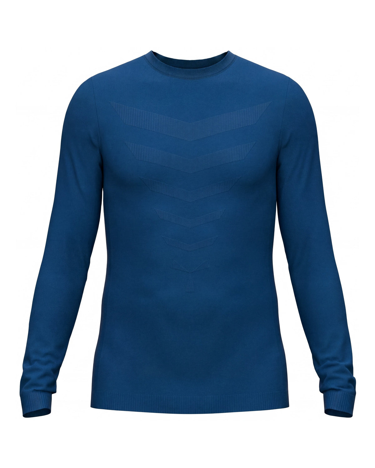Herren Funktionsshirt Langarm nahtlos mit Rundhals – TPlay LS