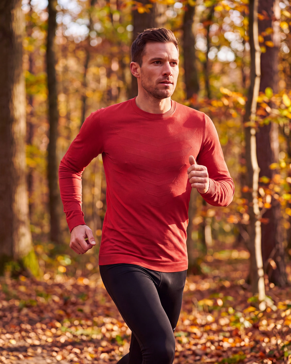 Herren Funktionsshirt Langarm nahtlos mit Rundhals – TPlay LS