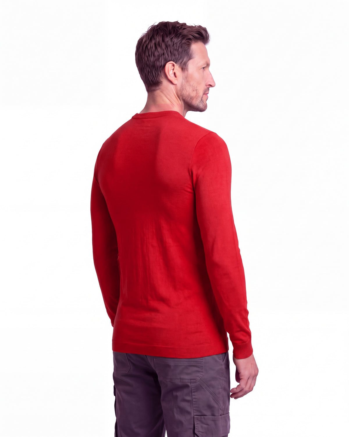 Funktionsshirt Herren Langarm TPlay LS in Rot
