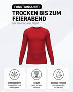 Herren Funktionsshirt Langarm nahtlos mit Rundhals – TPlay LS