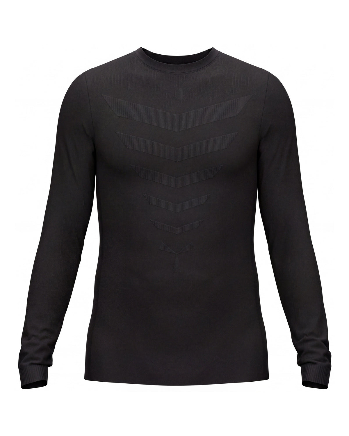 Herren Funktionsshirt Langarm nahtlos mit Rundhals – TPlay LS