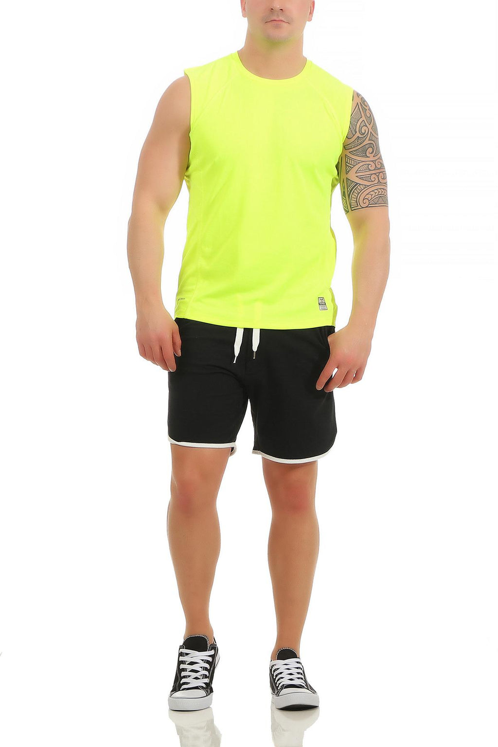 Sportshirt fuer Maenner in Gelb