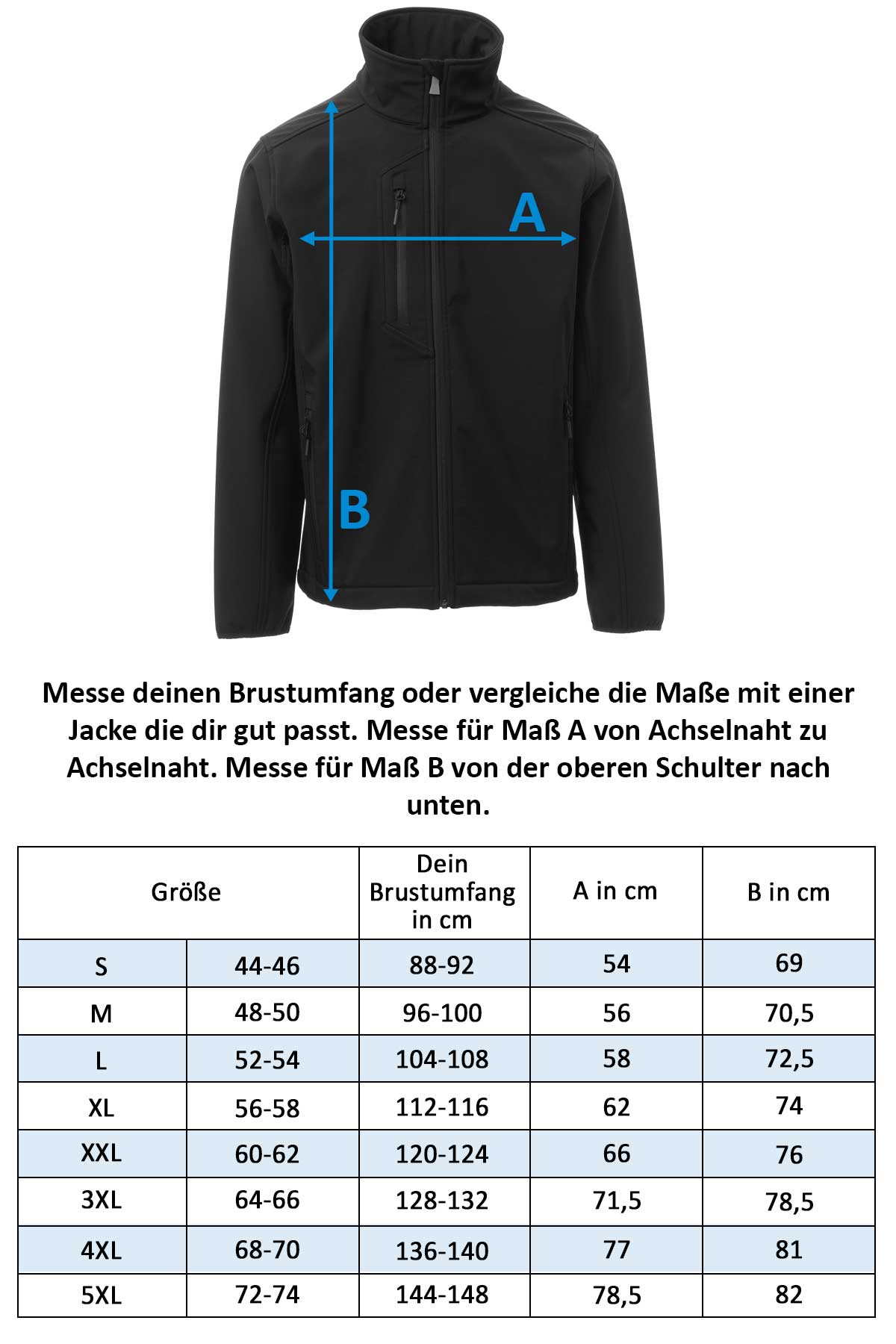 Herren Softshelljacke wasserdicht & winddicht zweifarbige Arbeitsjacke Galway